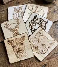 Image of Animal Coasters, Wood