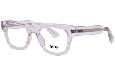 Quay Exec OG-OF-2712 CLR/RX Eyeglasses Men's Clear Full Rim Square Shape 50mm