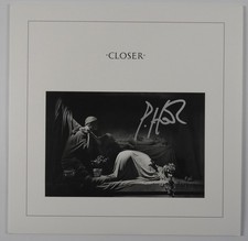 Peter Hook JSA Signed Autograph Album Record Vinyl Closer