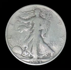 1944-S Walking Liberty Half Dollar - 90% Silver - San Francisco Mint - WWII