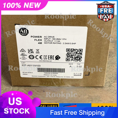AB 22F-A011N103 AC Drive New Factory Sealed 22F-A011N103 Fast Ship US Free Tax