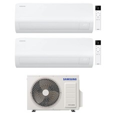 CONDIZIONATORE SAMSUNG DUAL SPLIT CEBU S2 12000+12000 BTU WIFI INVERTER AJ052TXJ