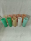 Set of 10 Vintage TUPPERWARE Tumblers/Different Colors and Styles — photo 1