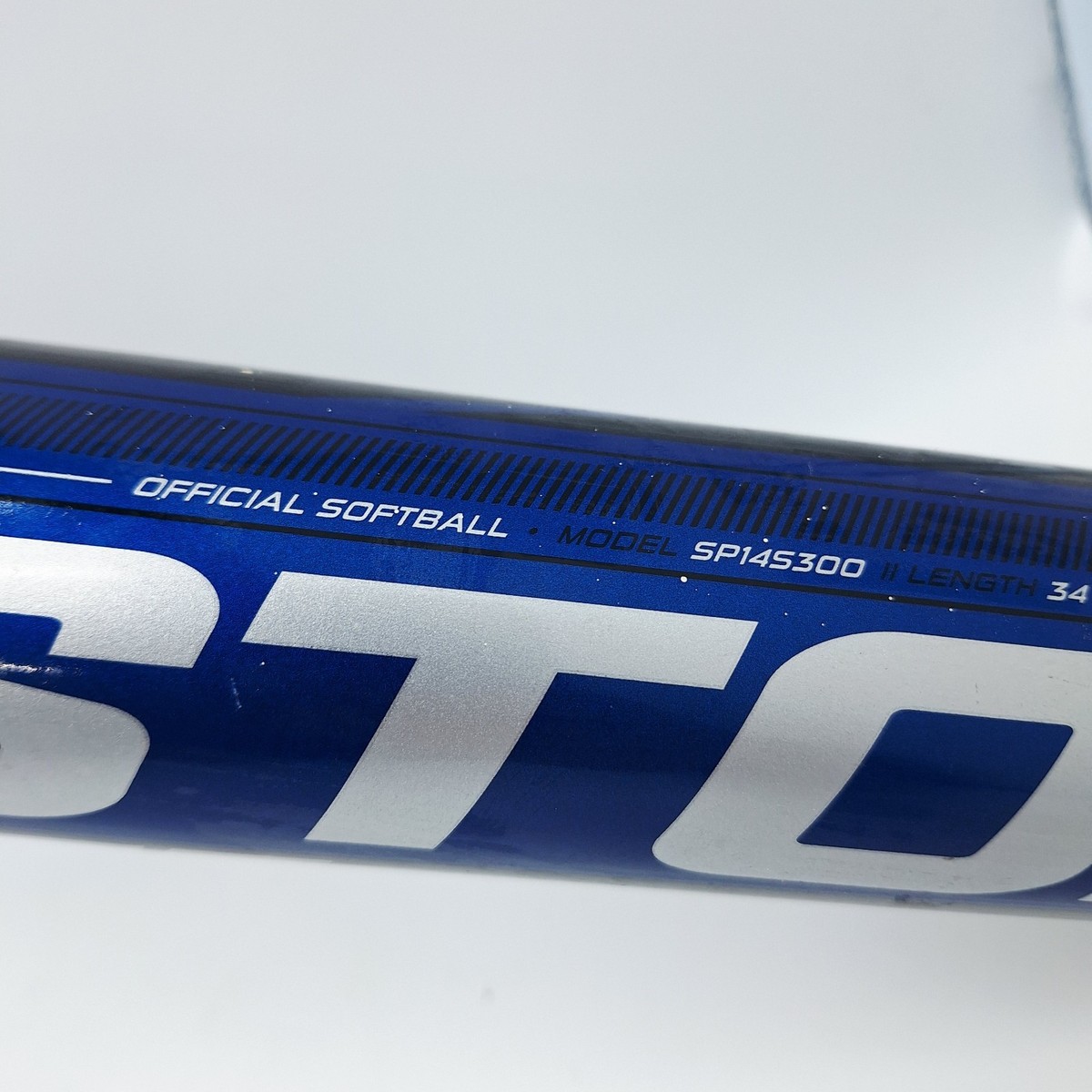 Batte officielle en alliage de softball Easton S300 34 30 oz 2 1/4