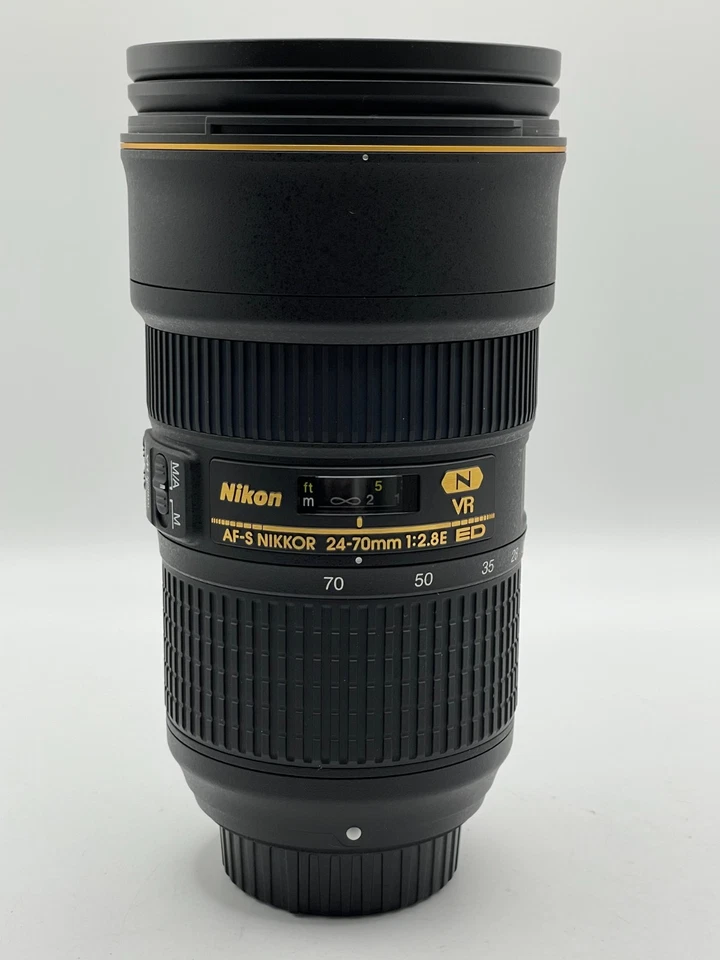 NIKON AF-S 24-70mm 1:2.8E ED VR LENS - EXCELLENT - NIKKOR AFS 24-70 mm f/2.8 E - Image 2 of 4