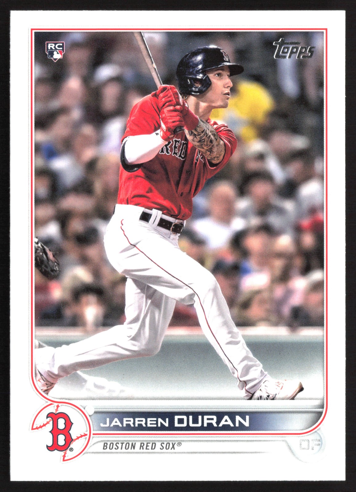 2022 Topps #187 Jarren Duran