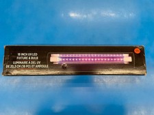 VEI Black Light - 18 Inch UV LED Fixture Bulb w/Reflector Trippy Psychedelic