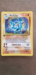 Machamp Pokemon Card 1995 | eBay