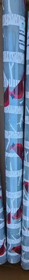 Innisbrook Wrapping Paper "Birchwoods" Cardinal "24x18" New and Sealed
