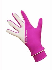 IceDress Two Color Thermal Figure Skating Gloves Sport Pink/ White 