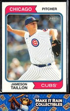 Jameson Taillon 2023 Topps Heritage #398 Chicago Cubs Baseball