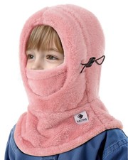 Kids Ski Mask Balaclava for Boys Girls, 2 Size Thermal Fleece Winter Face Mas...