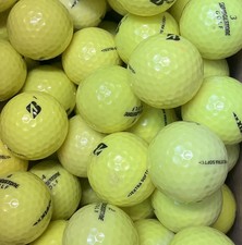 48 gelbe Bridgestone Golfbälle  AAA/AA