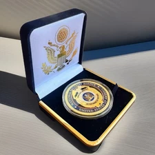 NSA US National Security Agency Special Agent DIA CIA DOD Challenge Coin W/ Case