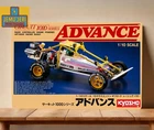 Kyosho Advance Circuit 1000 RC Buggy Metal Poster Vintage Box Art 20x30cm