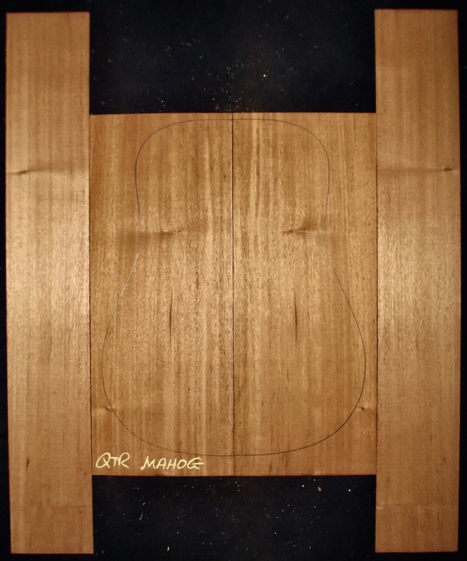 Guitar Luthier Tonewood HONDURAN MAHOGANY Acoustic backs sides SET