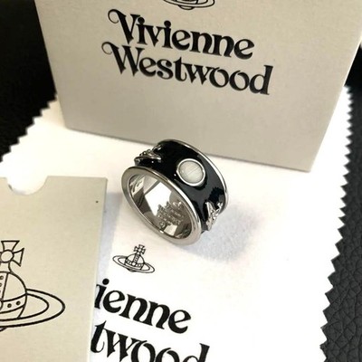 BELT Ring Black Silver Size 8 Mens Accessory with drawstring | eBay