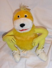 Piatto Eric Mr. Oizo personaggio peluche vintage seduto Betty Hamburg alto circa 20 cm