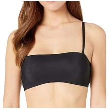 Commando Classic Bandeau Bralette BRA231 Black Vary in Size MSRP$64