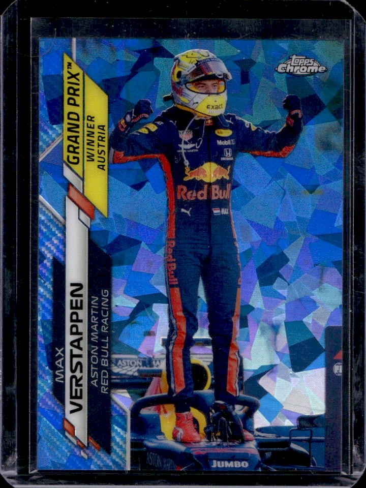 2020 Topps Chrome Sapphire F1 Formula 1 Max Verstappen #141