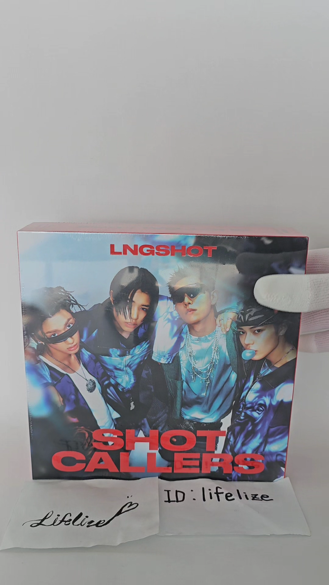 ★非売品◆サインCD◆LNGSHOT◆SHOT CALLERS LNGSHOT SHOT CALLERS EP Album STANDARD Ver/CD+Photo Book+3 Poster+
