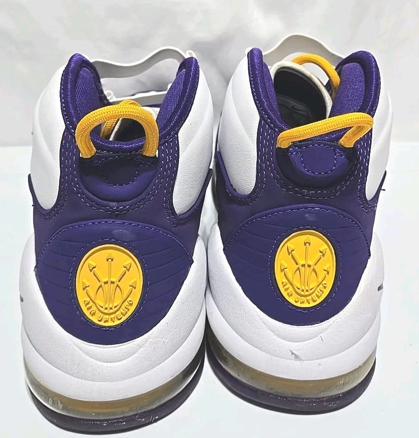 Nike Air Max Uptempo Basketball Shoes LA Lakers Mens 11 - Image 4 of 4