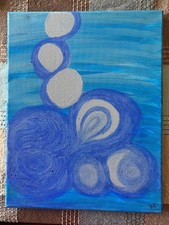 Modern Abstract Painting | 14x11 Acrylic on Canvas