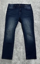 The Perfect Jean NYC Men’s Jeans Slim Thick 38x32 Whiskers Faded 