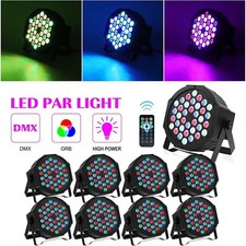 108W DJ Disco Party Stage Light 36LED RGB DMX Beam Lights KTV Show PAR Lighting