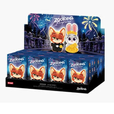POP MART Zootopia Ace Duo Series Plush Pendant Assortment Box 8 types