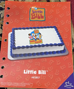 Little Bill Nickelodeon Birthday Cake Insert advertise Display cake.com