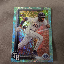 Topps 2025 Update Rookie Parallel Chandler Simpson Tampa Bay Rays US277 Card