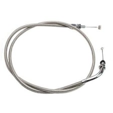 Nuevo cable obturador de acero para Yamaha XVS1100A V-Star 1100 Silverado 2000-2009