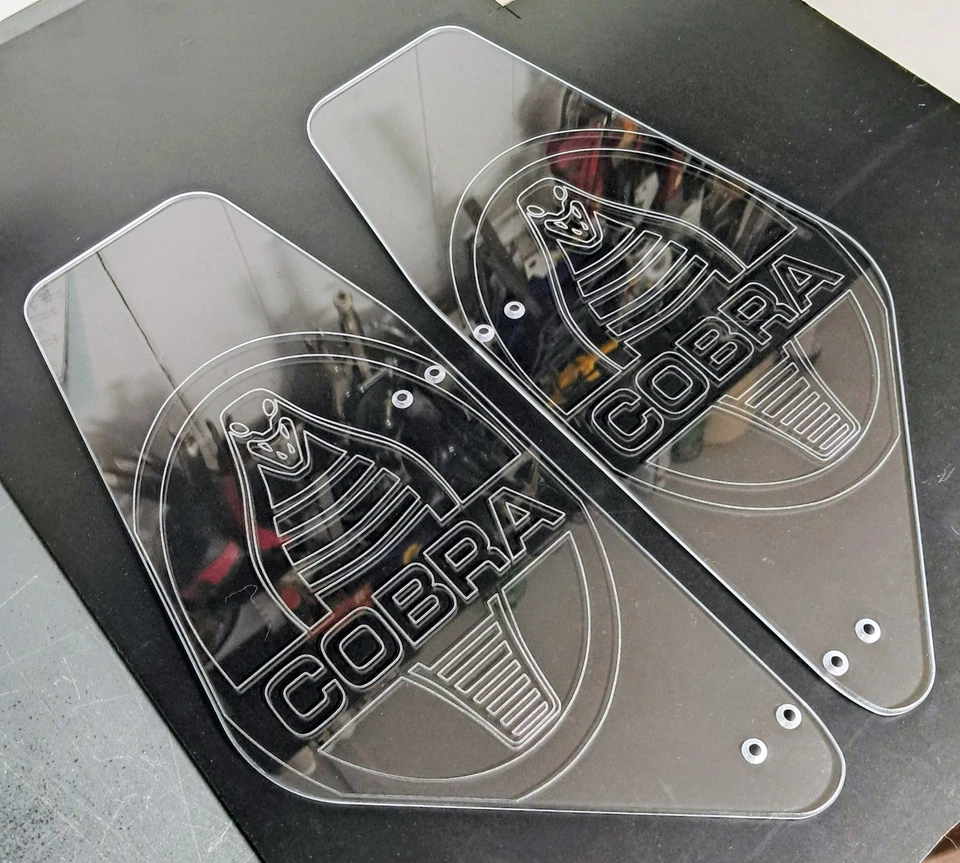 Новый заказ Shelby Cobra / заводской пять/замена ветровки * классический логотип травление * - Изображение 4 из 4