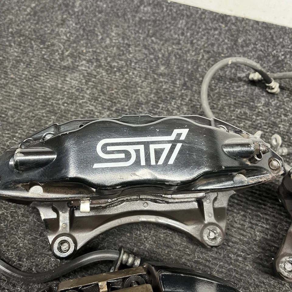 ☑️ 2015-2017 Subaru Impreza WRX STI Brembo Brake Caliper Set Front Rear LH RH - Image 3 of 4