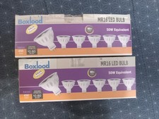 MR 16 GU 5.3 Base 40 Degree Angle 5 Watt 12 volt 11 LED Cool White Flood Bulbs