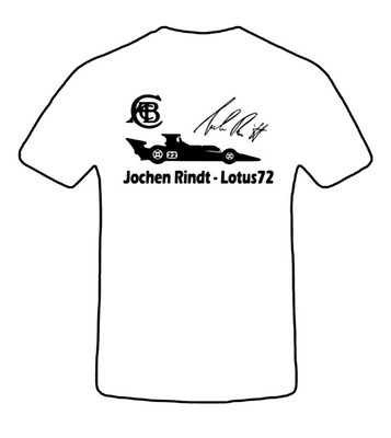 Jochen Rindt T-Shirt, Logo, Men's Shirt, Gift Ideas, Racing, F1, Tuning