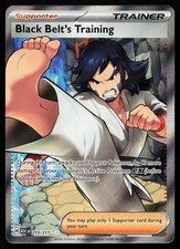 Black Belt's Training 255/217 Holo Ultra Rare Ascended Heroes Pokemon Card