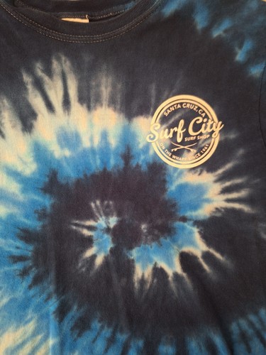 Surf City Santa Cruz Blue Tye Dye Shirt - Beach - Picture 9 of 9