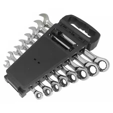 Westward 1Lcc7 Ratcheting Wrench Set,Combination