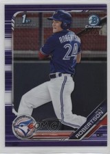 2019 Bowman Draft Chrome Purple Refractor 237/250 Will Robertson #BDC-133 1c3k