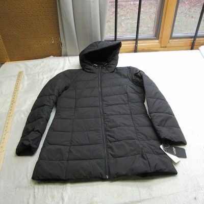 Ralph Lauren Jacket Womens Medium Black Insulated Light Pack DOWN Puff $190 NWD