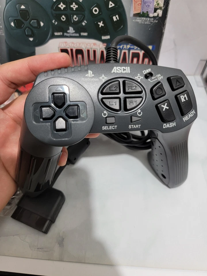 PS1 BIOHAZARD Exclusive Controller Japanese Import ASCII Resident Evil Capcom - Image 2 of 4
