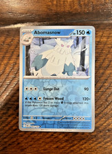 #60 Abomasnow RH REVERSE HOLO Pokemon TCG S&V Destined Rivals - Water