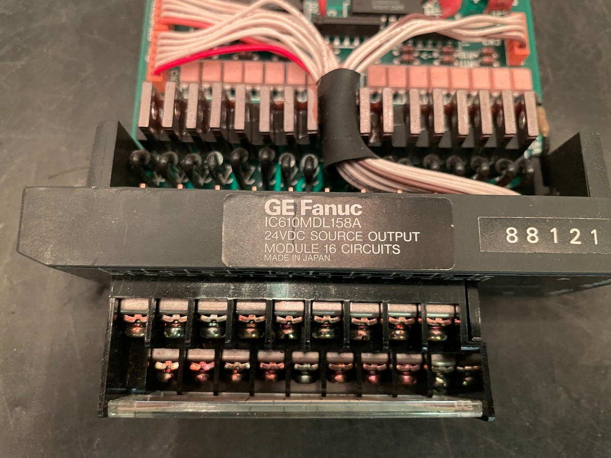 GE Fanuc IC610MDL158 Output Module, 24 VDC | eBay