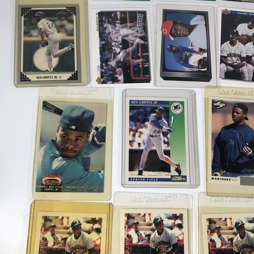 Ken Griffey Jr 39 Karten Lot Topps Stadium Club Score Select Upper Deck Fleer + - Bild 10 von 17