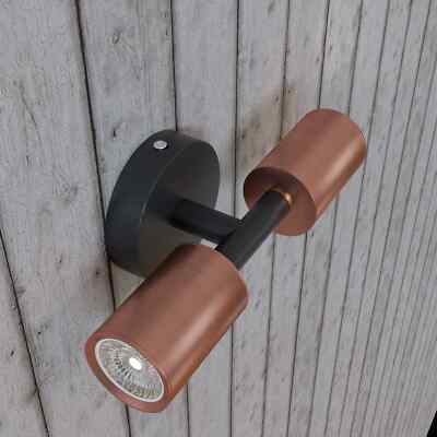 Led Wall Light Up Down Double Head Indoor Outdoor Spot Light Gu10 ...