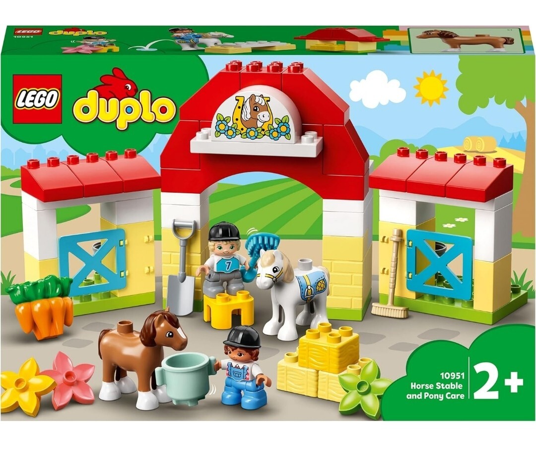 Lego® Duplo® 10951 Stalla Per Cavalli E Cura Dei Pony