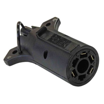 Pollak Wiring Adapter 7-Way With Flat Pins To 4-Flat (37355)