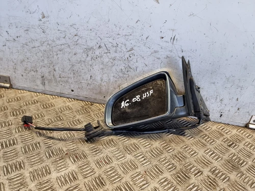 AUDI A6 WING MIRROR LEFT SIDE VIEW E1010754 2.0L DSL CVT 2008